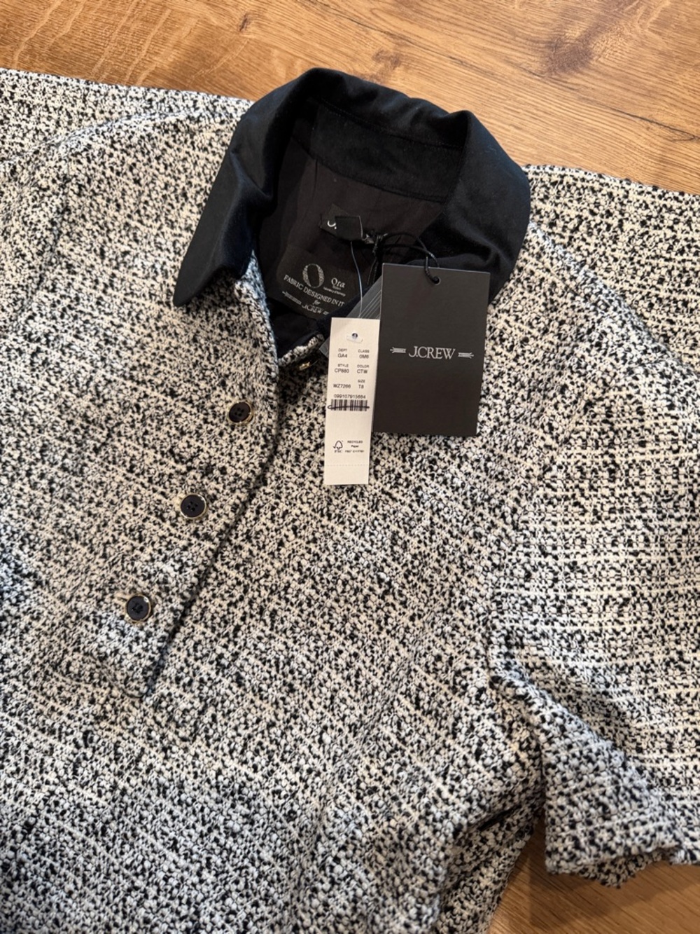 J Crew Parc dress in tweed - Picture 5 of 5